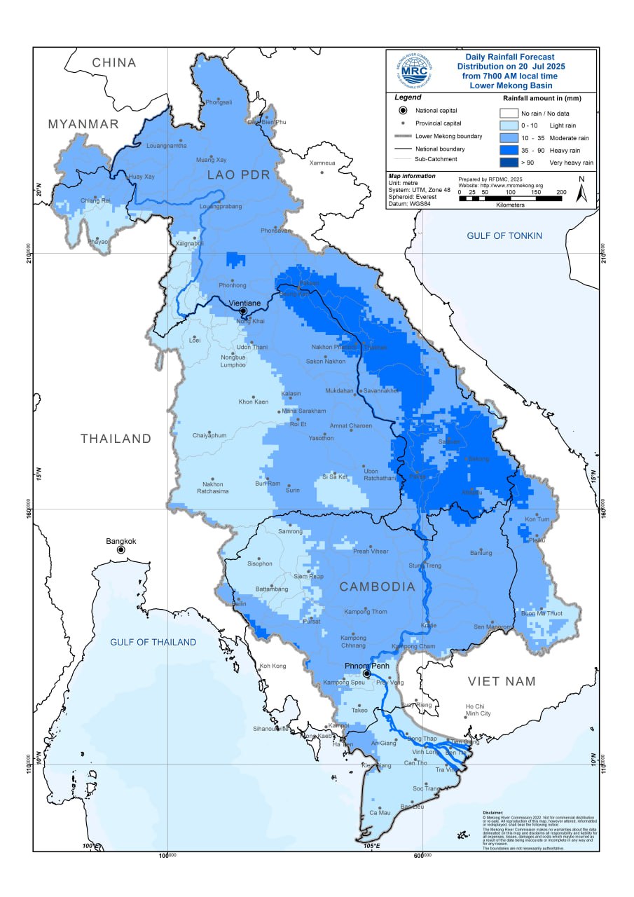 🌧 𝗥𝗮𝗶𝗻𝗳𝗮𝗹𝗹 𝗙𝗼𝗿𝗲𝗰𝗮𝘀𝘁 𝗳𝗼𝗿 𝟮𝟬-𝟮𝟰... - Mekong River Commission | Facebook