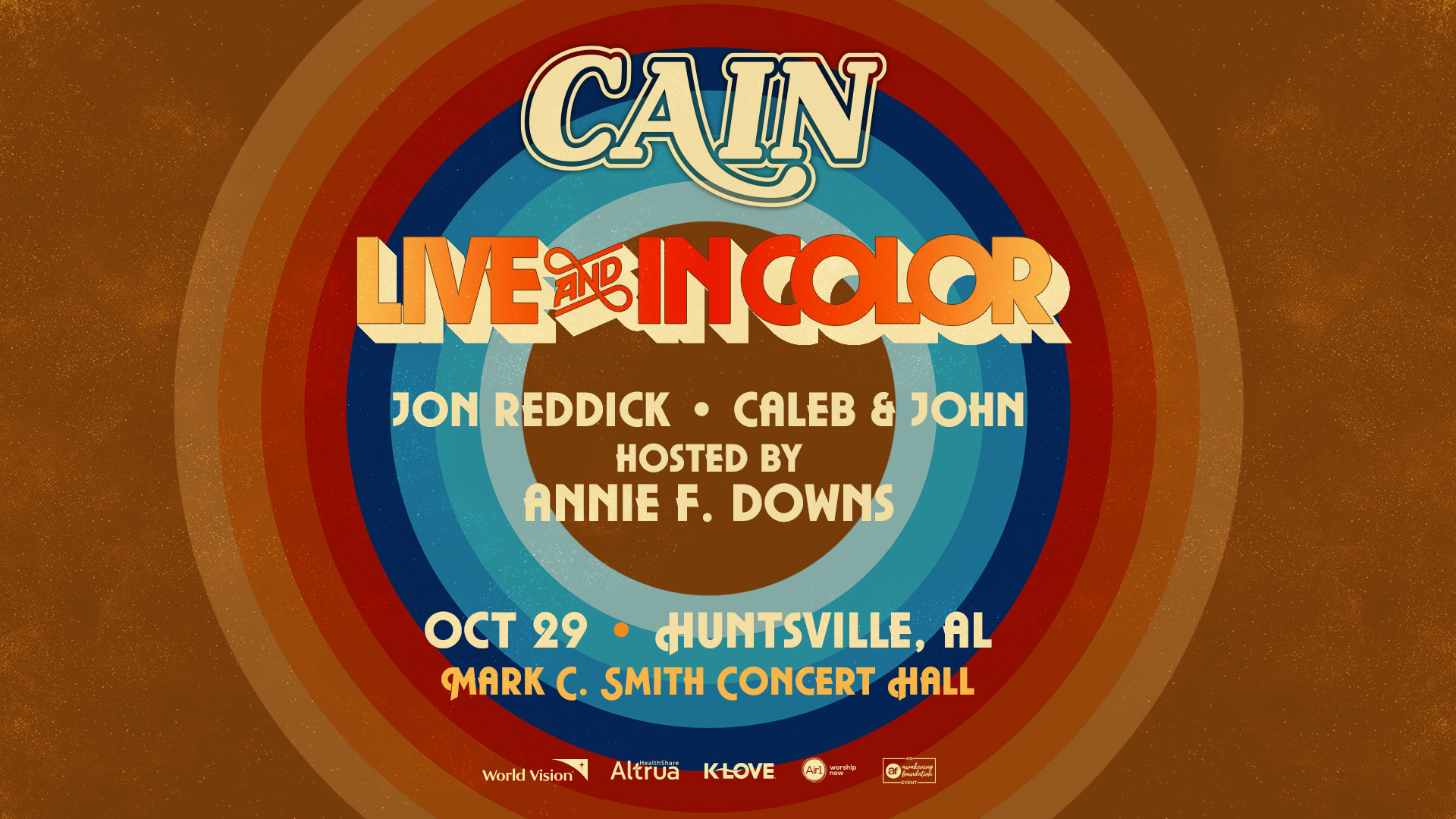 Jon Reddick — Von Braun Center, 2025-10-29