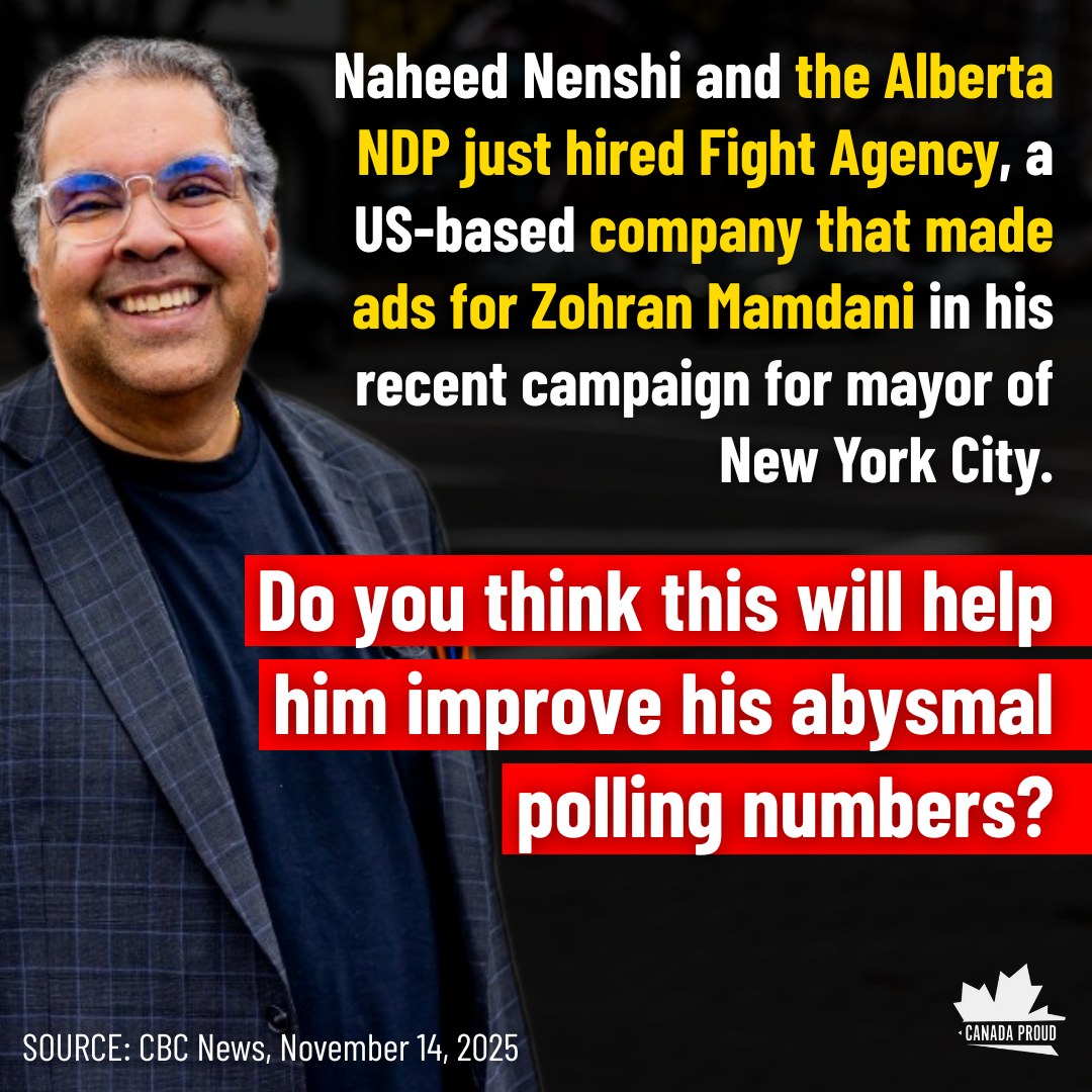 Canada - Nenshi thinks he can be the next Zohran Mamdani. Do you think ...