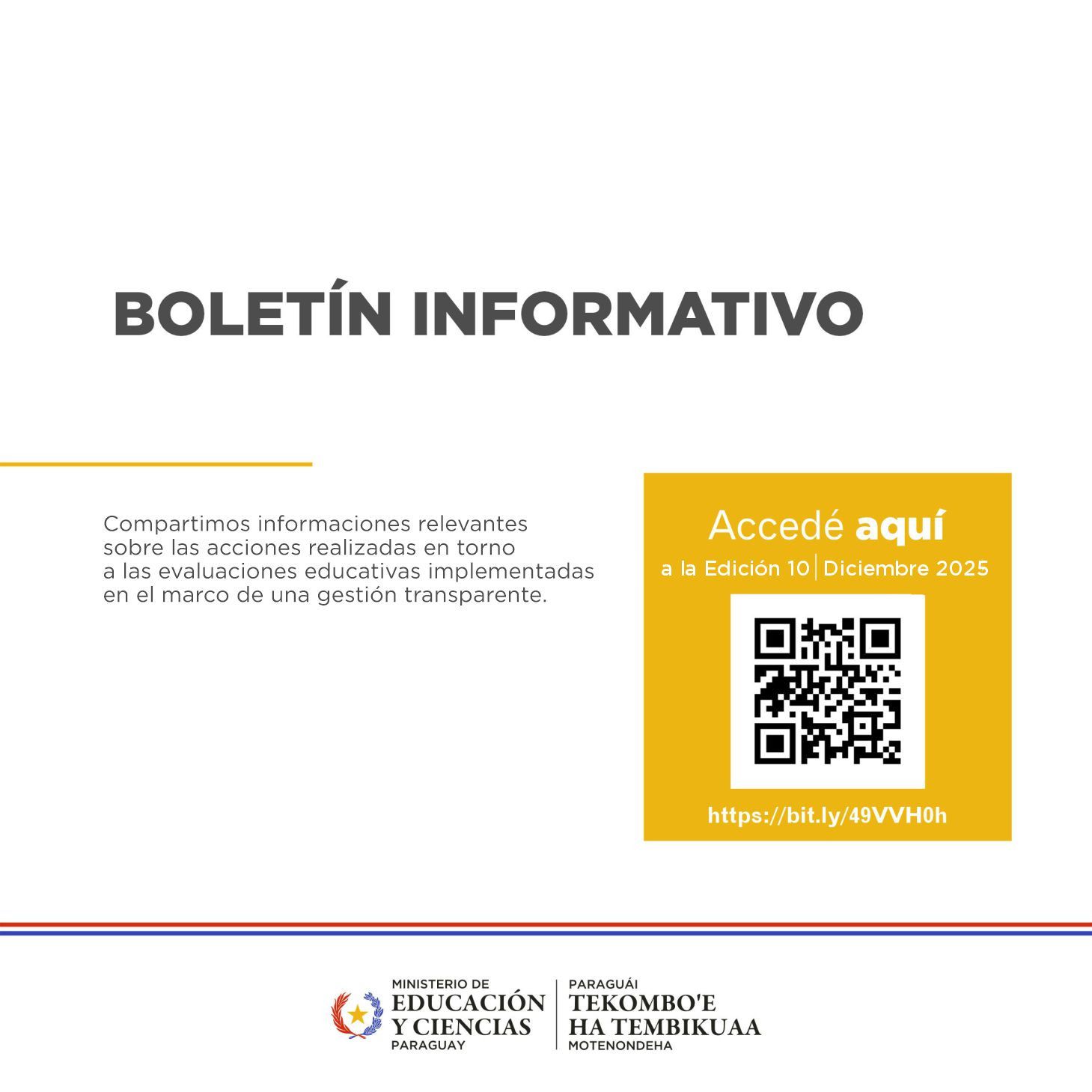 MECDigital - 📢 infoINEE🧾 N° 10/2025 🇵🇾 Compartimos la última edición ...