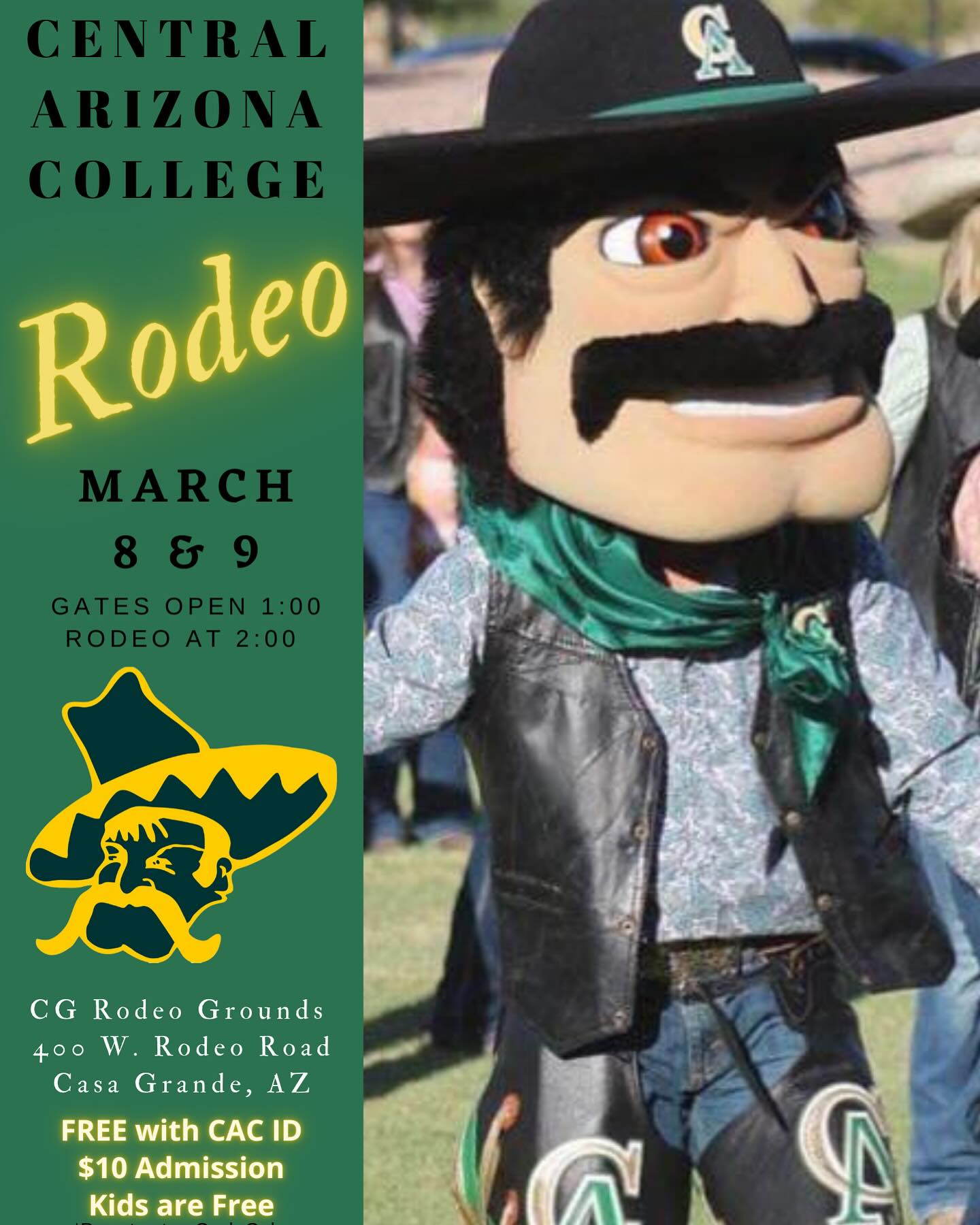 Central Arizona College Rodeo Team