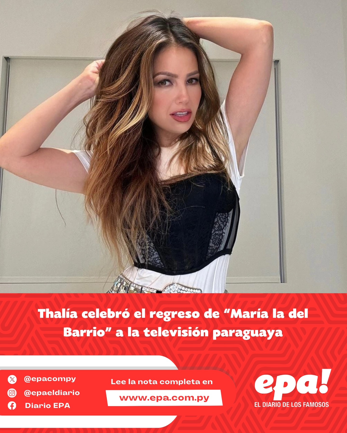 Diario - La actriz mexicana celebró el regreso de su clásica telenovela ...