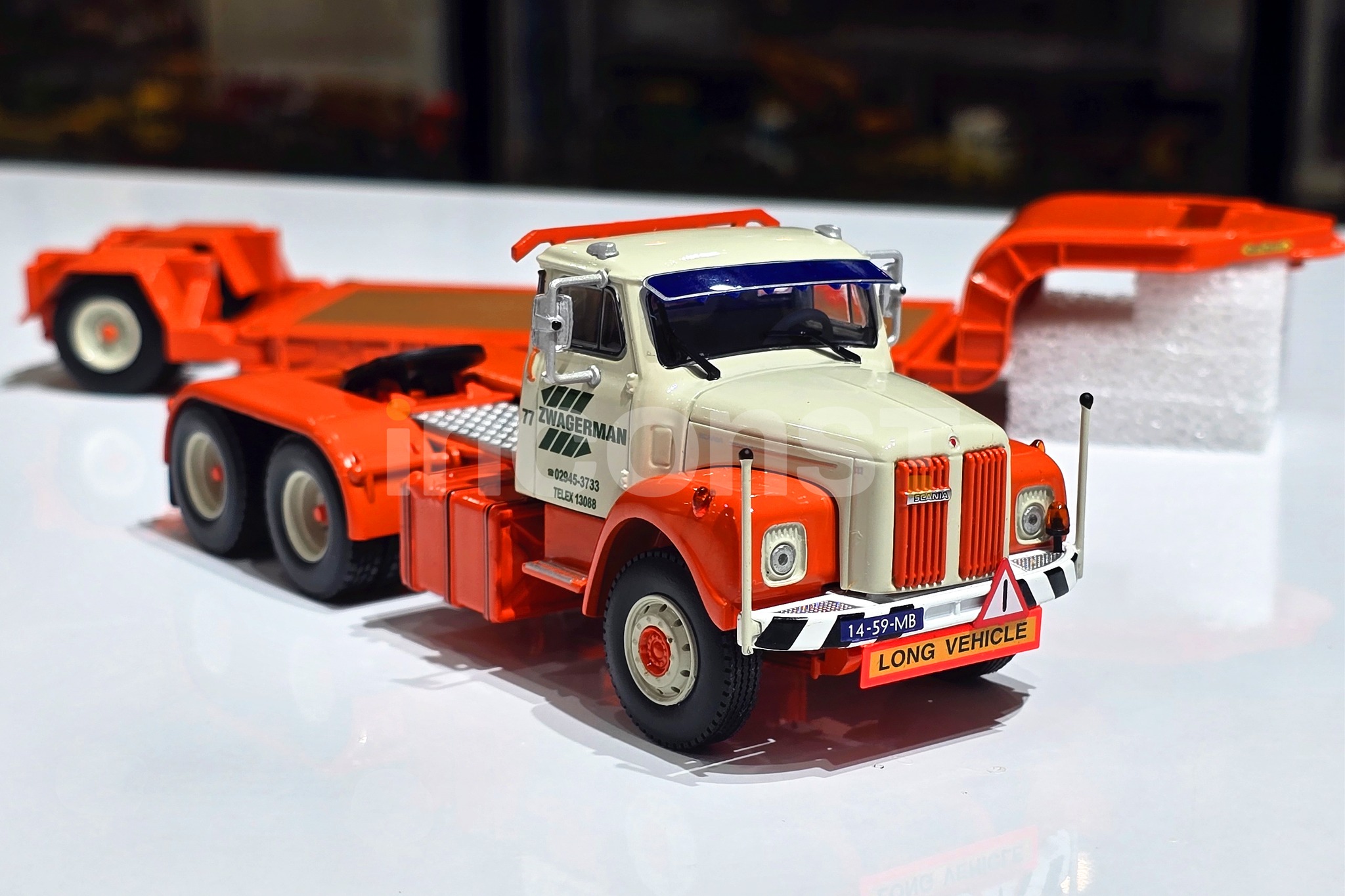 WSI Models - Scania L110 Torpedo Low Loader 