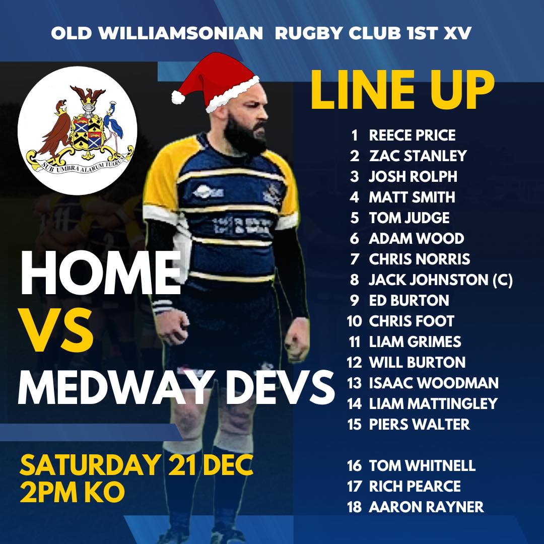 Old Williamsonian Rugby Club | Rochester