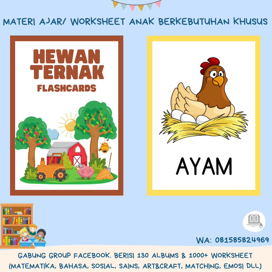 Flashcard... - Materi Ajar/ Worksheet Anak Berkebutuhan Khusus