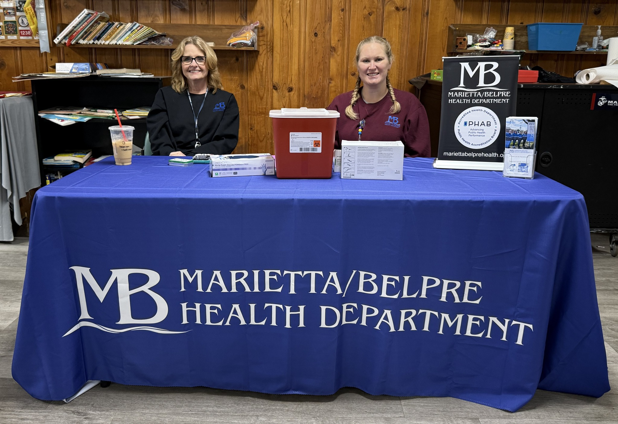 Marietta/Belpre - Public health nurses Kim and Abbigayle represented ...
