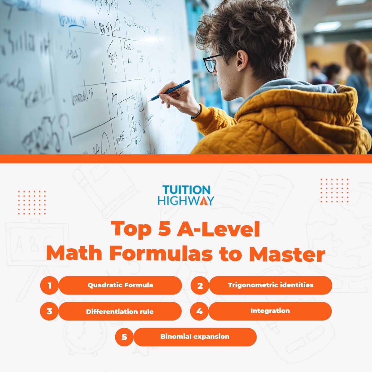Tuition Highway - Master A-Level Math with these 5 key... | Facebook