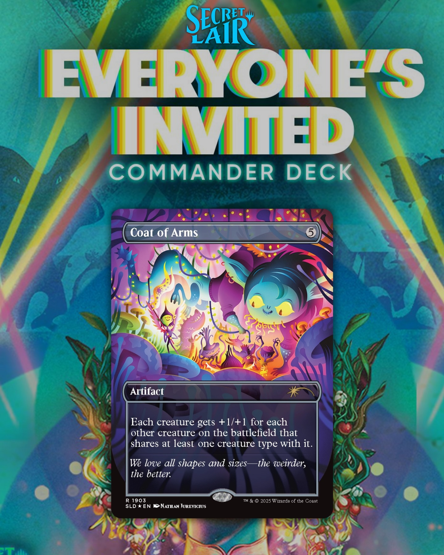 mtg list of all secret lair cards The [Heroes the Realm 2020] Monster Hunter Magic the Gathering