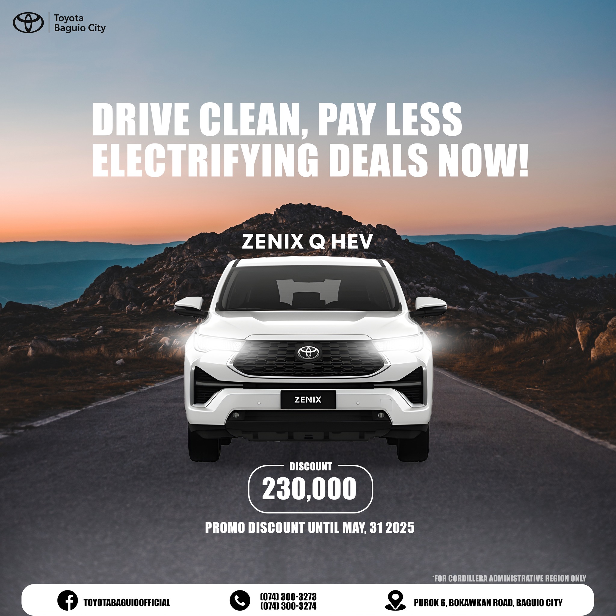 Toyota Baguio - 🌿 Go Green, Save Big! 🌿 Toyota Baguio's... | Facebook