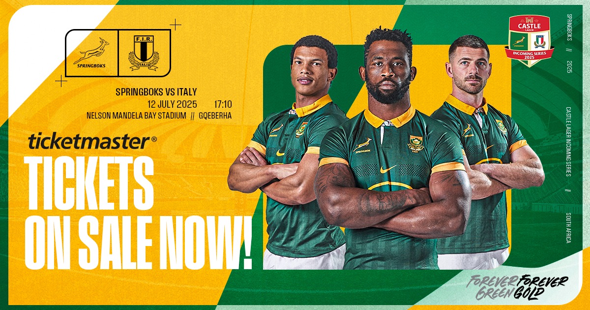 Algoa - The Springboks are coming to Nelson Mandela Bay! 🇿🇦🏉 And ticket ...