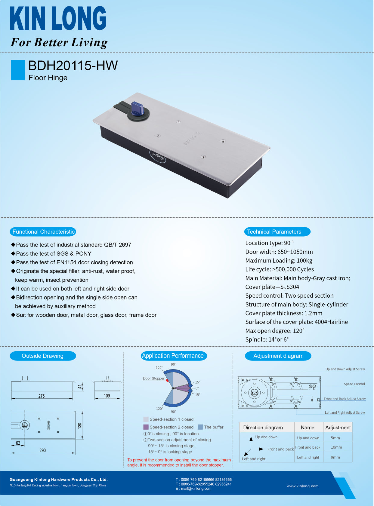 Kinlong Products | Dhaka