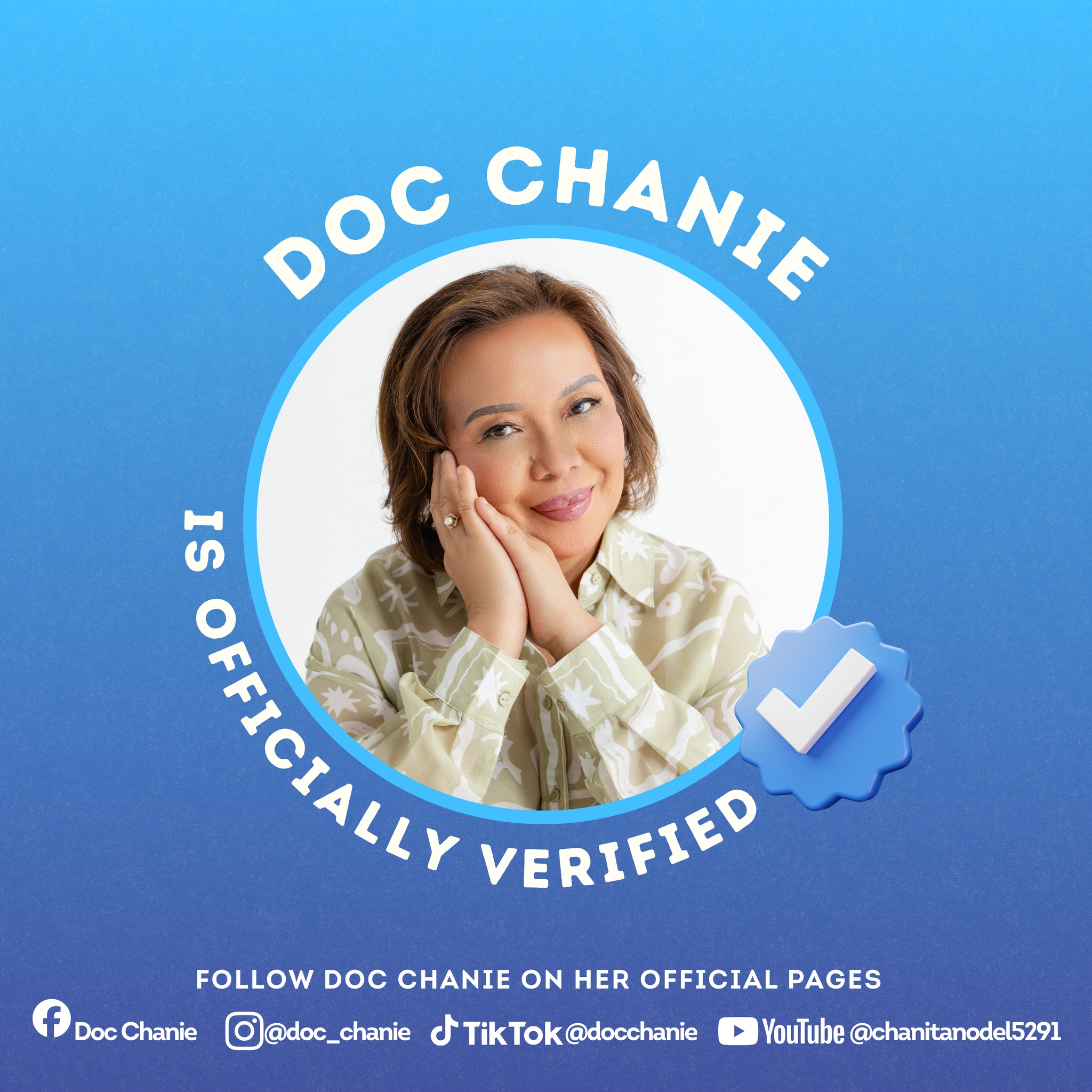 Doc Chanie - 💙 Doc Chanie is officially VERIFIED! Make... | Facebook