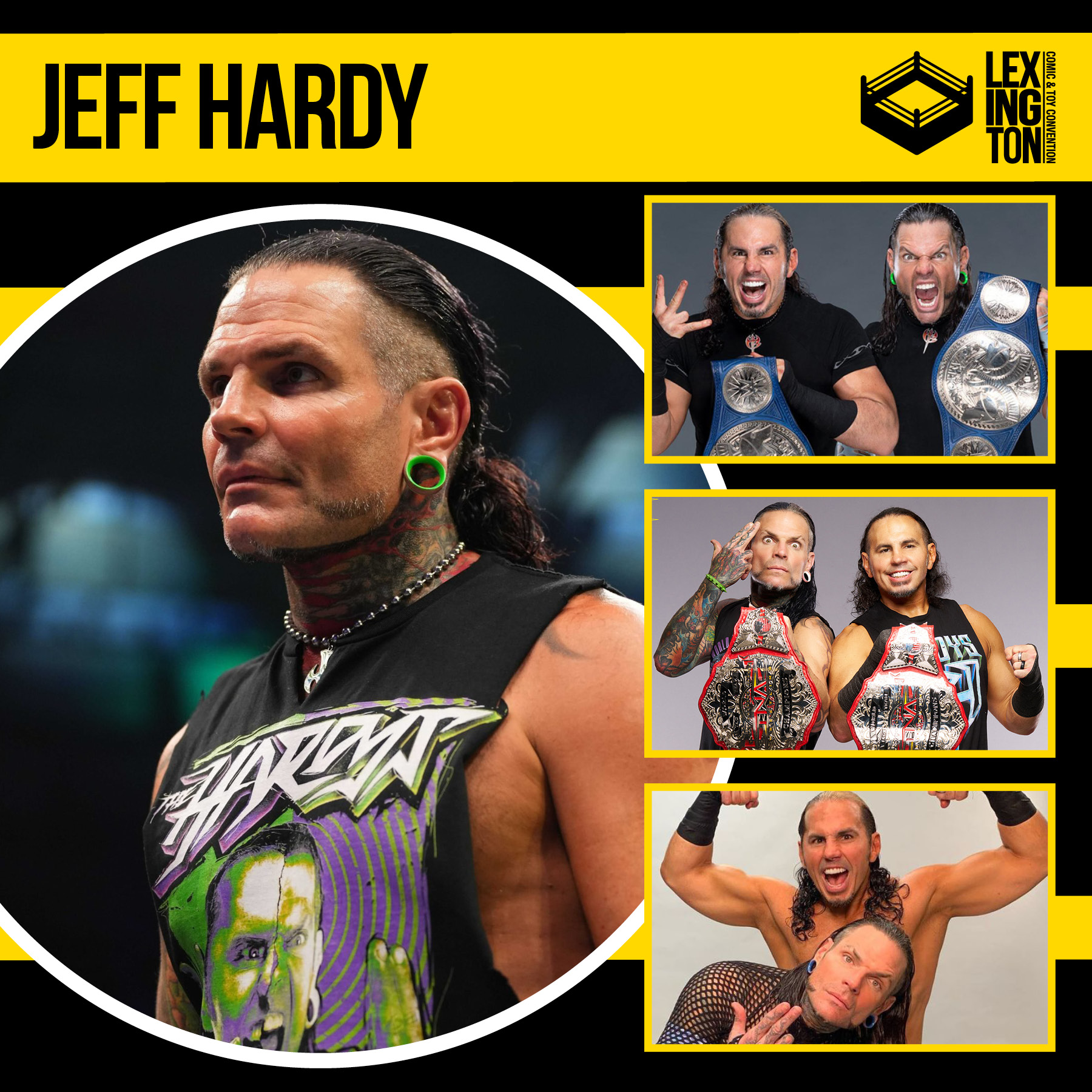 LCTC25 Guest Announcement - JEFF & MATT HARDY will be joining us