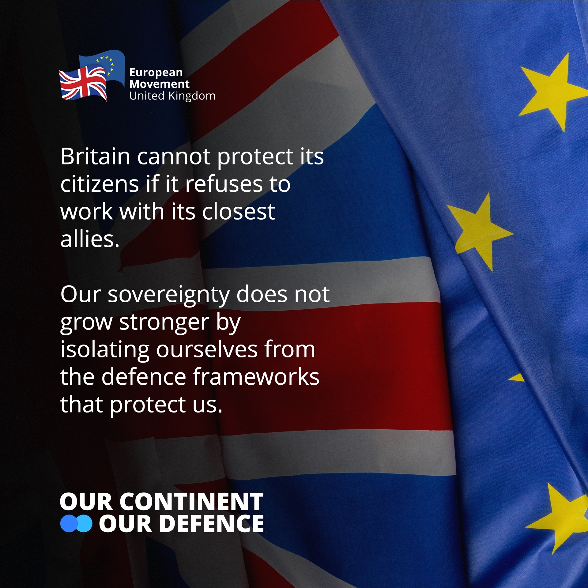 European - Security is built through cooperation, not isolation. | Facebook