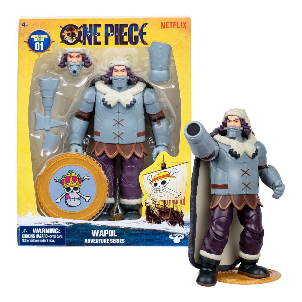 A couple of Moose Toys One Piece Adventure Series are up for