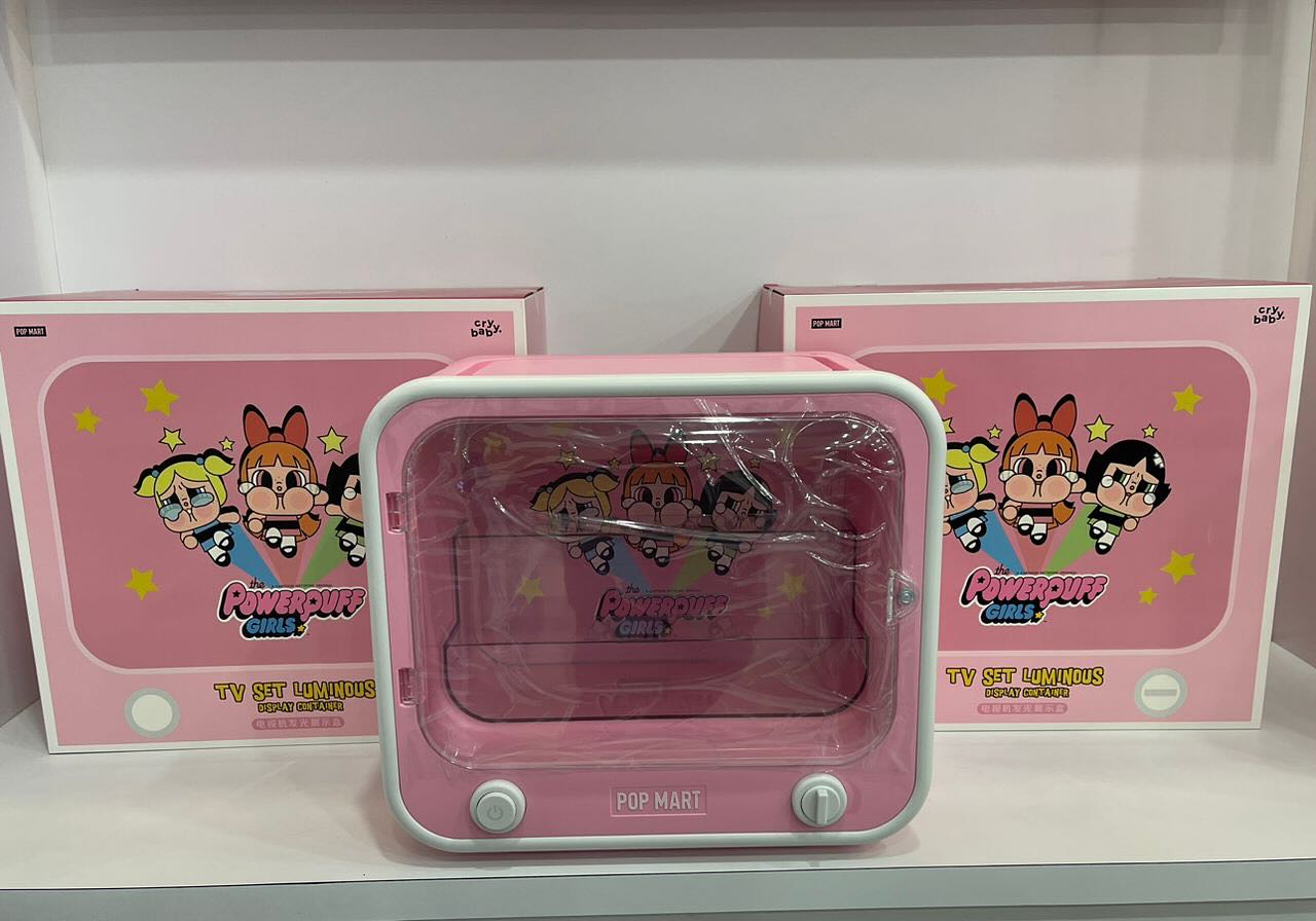 🔥 Hot Restock 🔥 Pop Mart Crybaby X Powerpuff Girls Series TV Set