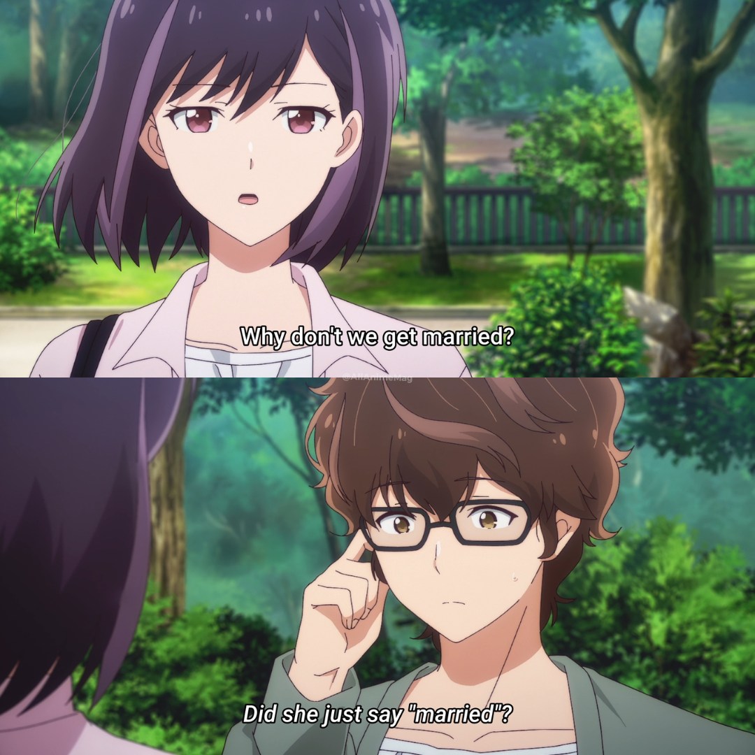 the most awkward lead up to a kiss ever lmao. it was a touching