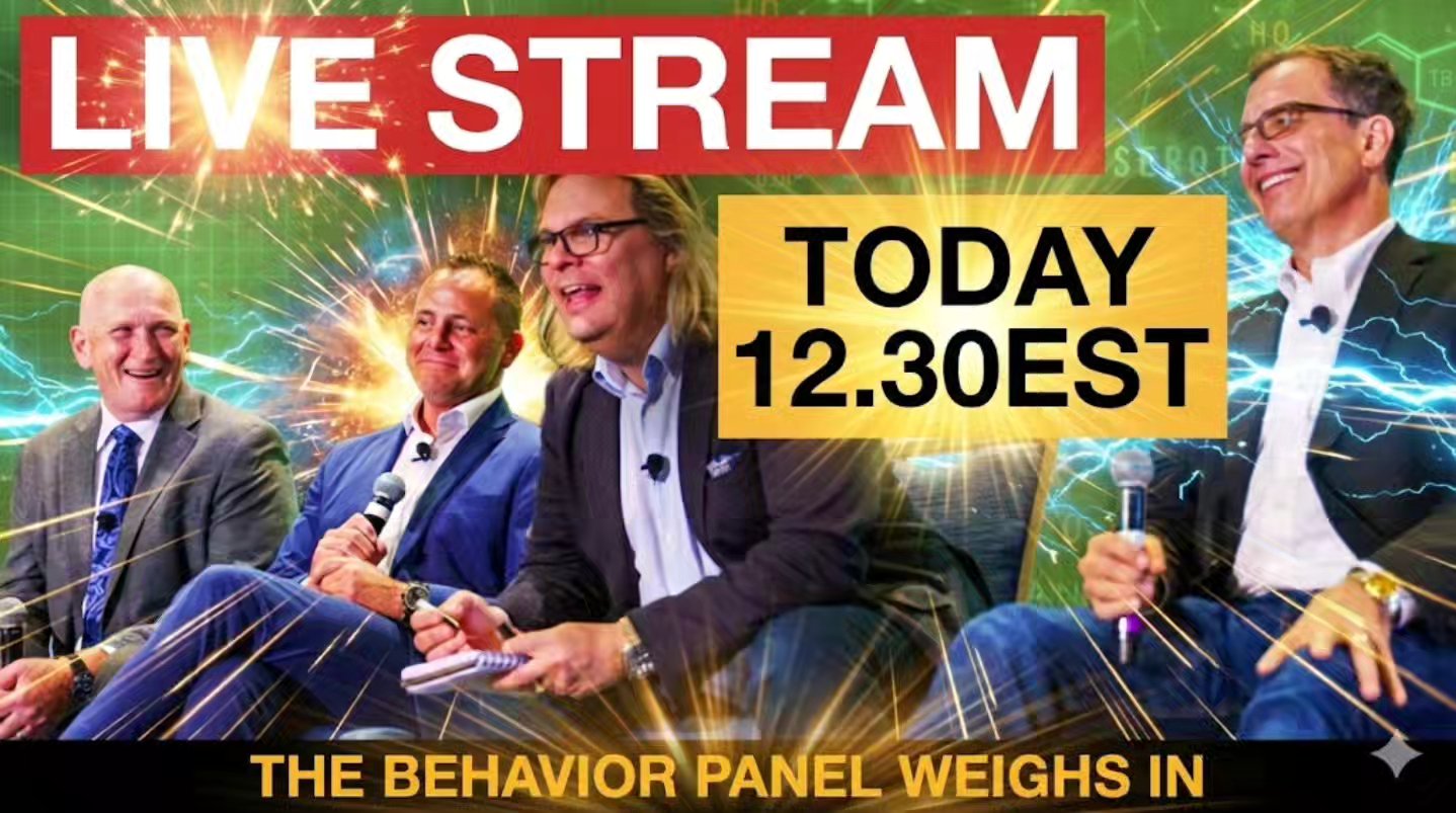 The Behavior - This week The Behavior Panel is doing something special ...