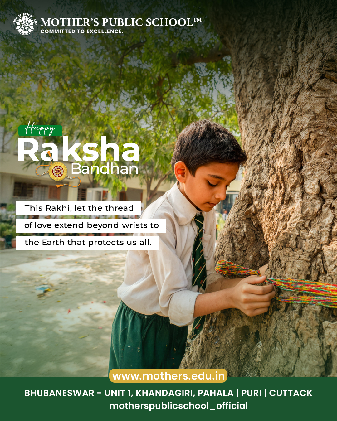 Mother's - This Raksha Bandhan, Mother’s Public School celebrates the ...