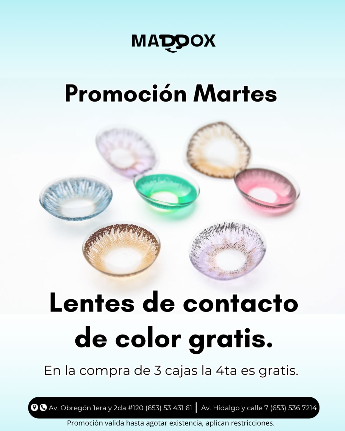 🎉 ¡PROMO IRRESISTIBLE! 🎉... - Centro Optico Dental Maddox | Facebook