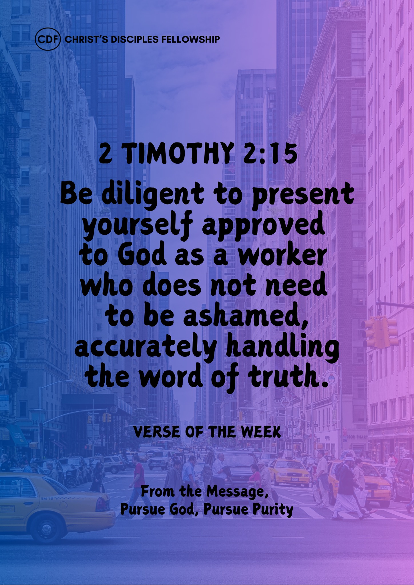 Christ's - In alignment with the sermon 