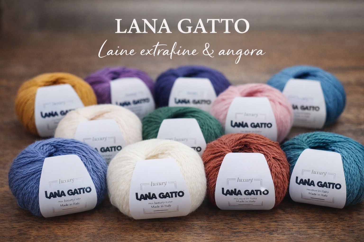 Lot De 10 Pelotes Laine 50% Mérinos Couleur Marine Foncé - Fabriqué En France, Aiguille 3/3.5, Pour Tricot/crochet