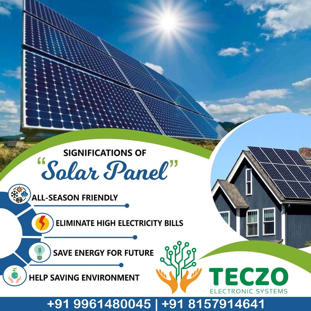 Teczo Electronic Systems - Solar Rooftop installations can yield ...