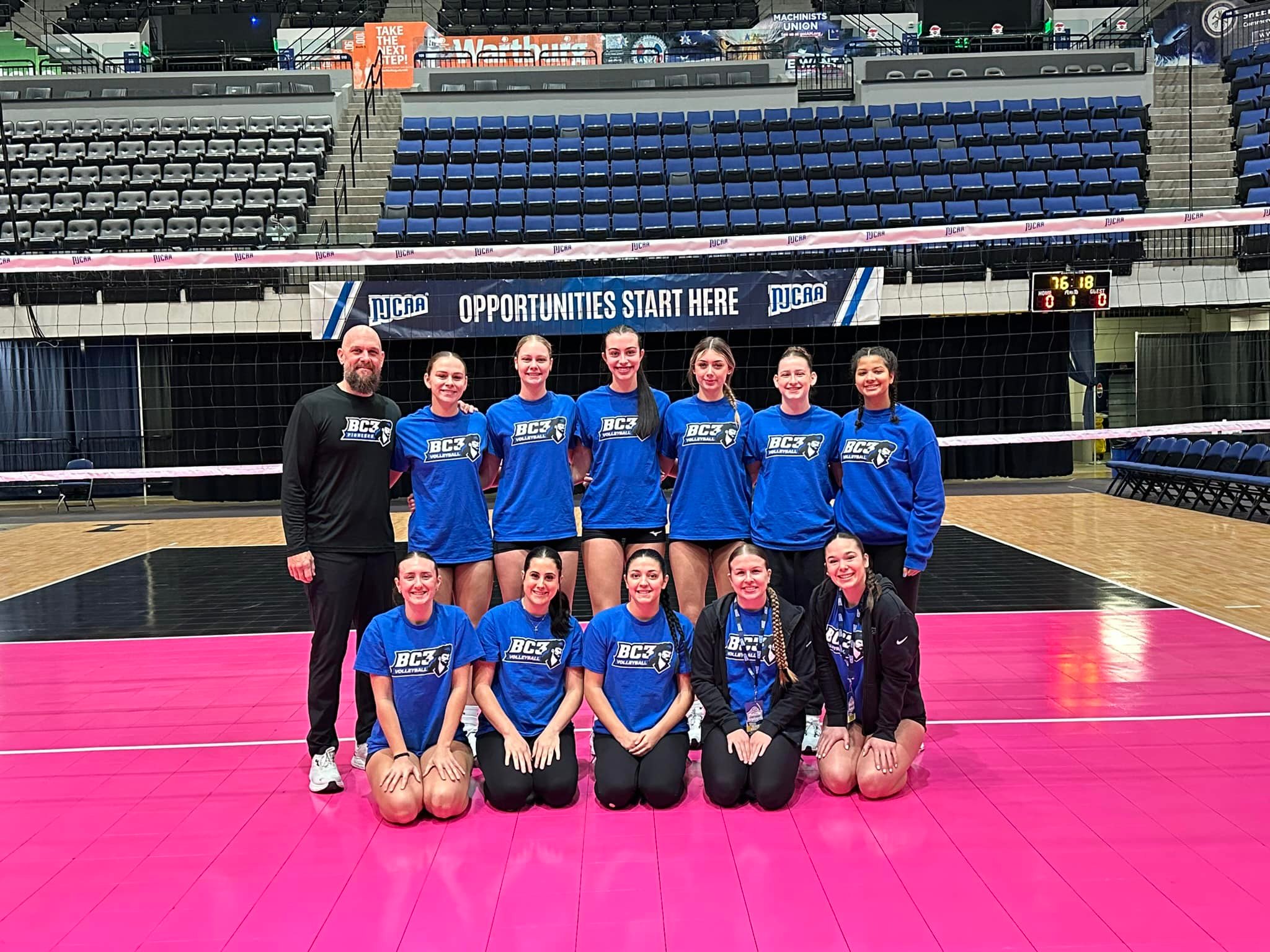 BC3 Pioneer Women's Volleyball
