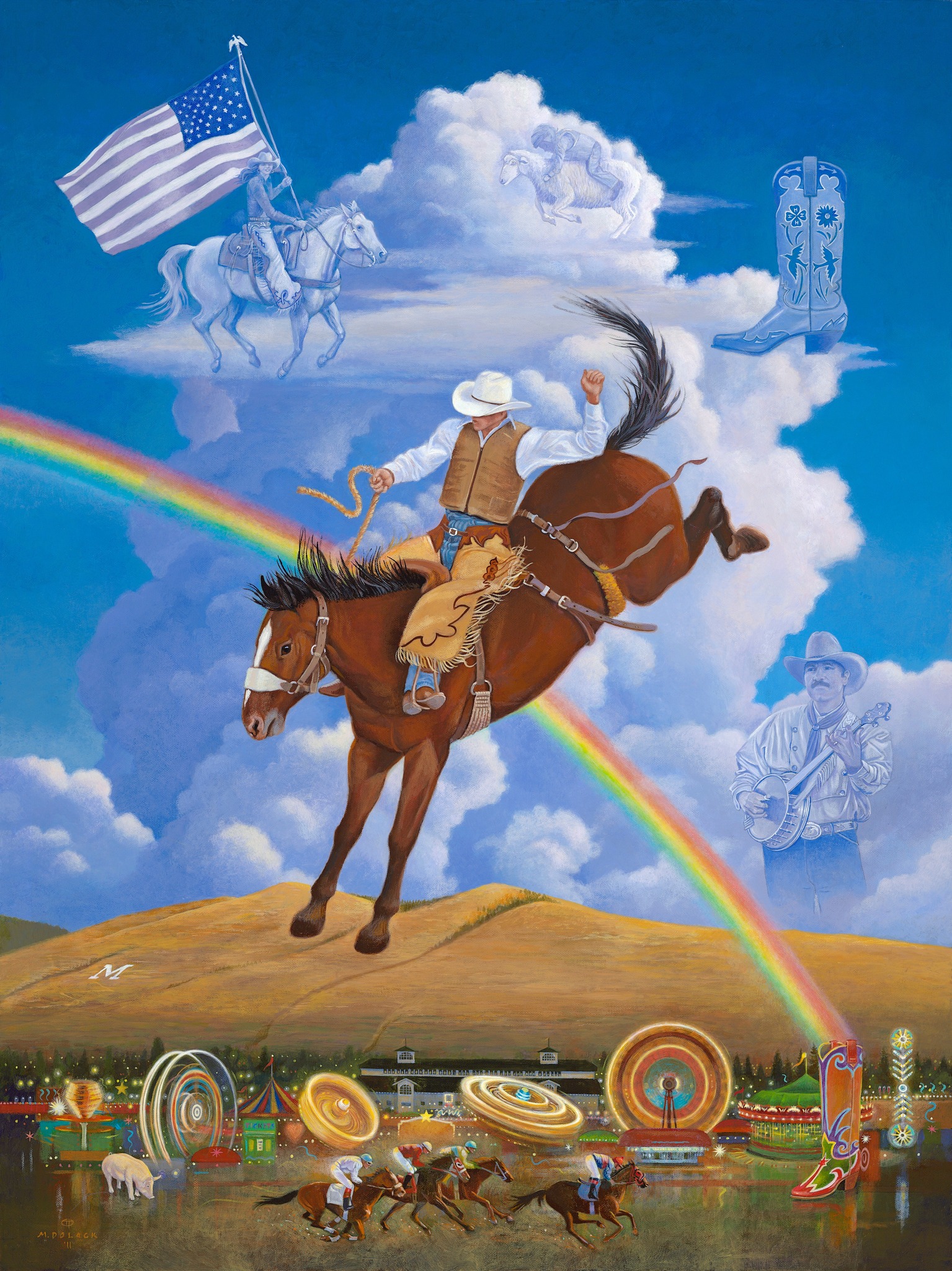 Western Montana Fair and Stampede... - Monte Dolack Fine Art | Facebook