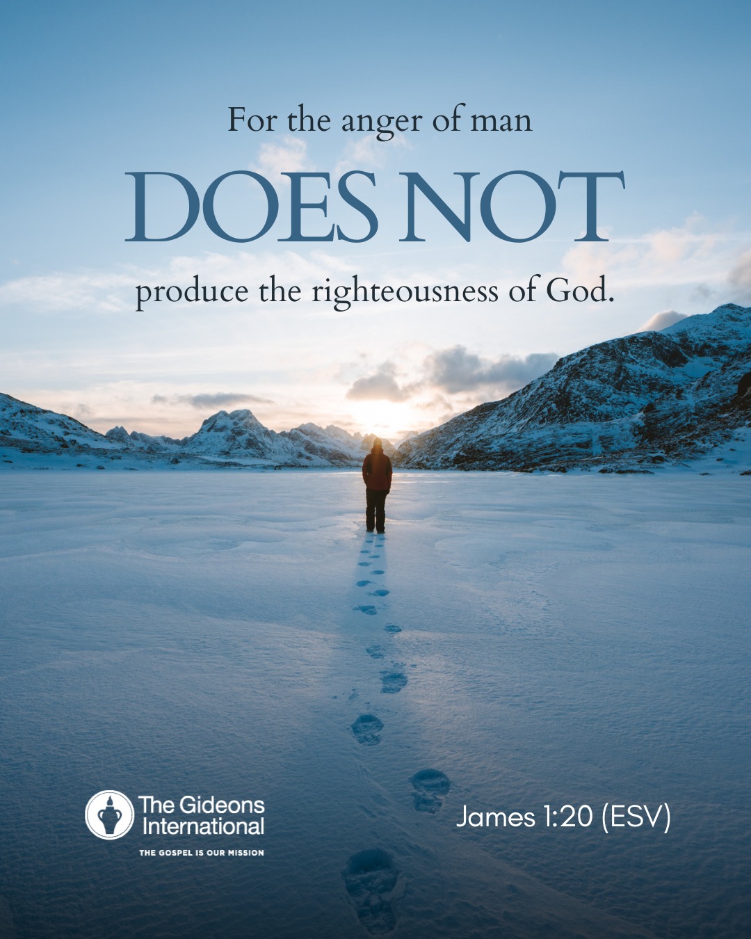 The Gideons - God’s righteousness isn’t built through human outbursts ...