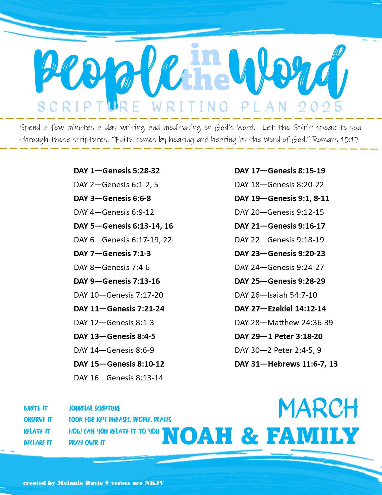 Scripture - FEBRUARY 2023 SCRIPTURE WRITING PLAN WORDS OF LIFE >>> LOVE ...
