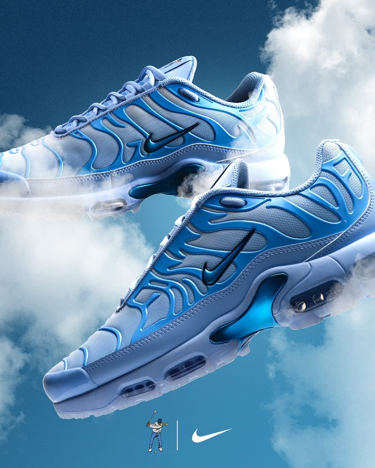 eastsidegolf has unveiled a Nike Air Max Plus that features a 