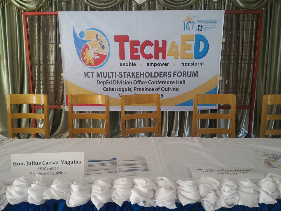 Tech4ED Centers - [Now on Quirino Province] ICT...