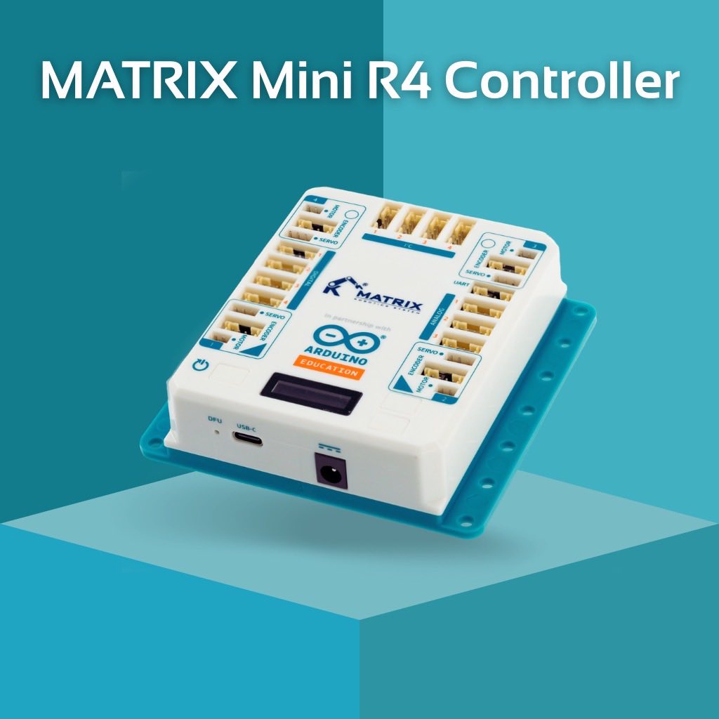 貝登堡智能 - MATRIX Mini R4——是你贏在起跑點的秘密武器！ 別看它小小一塊板子，裡面可是塞滿了競賽級的強悍功能，操作更快、更精 ...