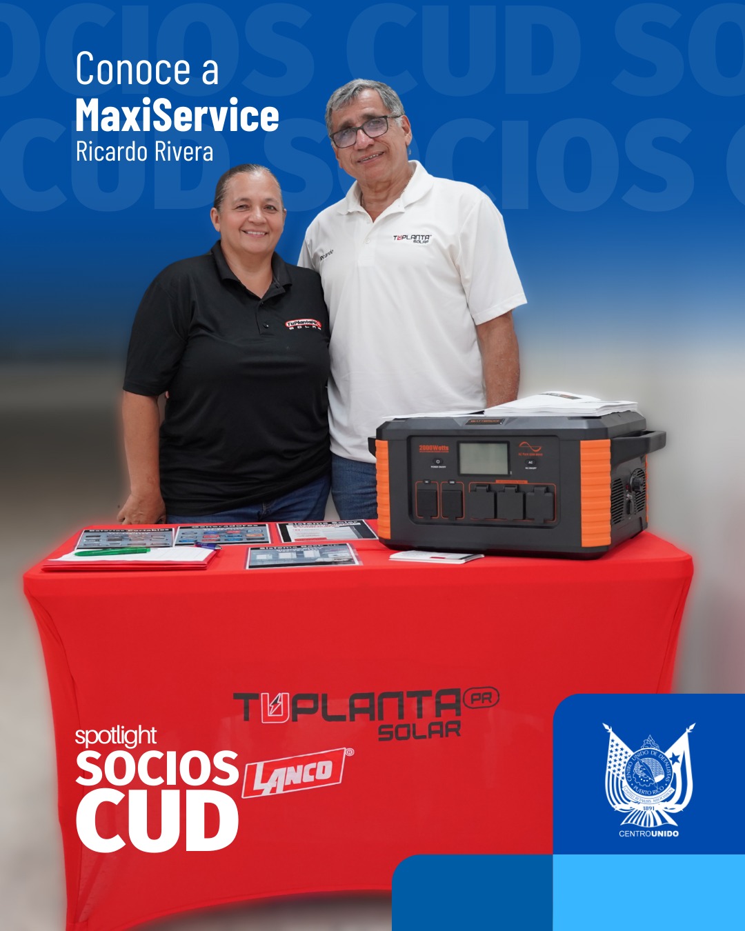 Centro - Hoy destacamos a Ricardo Rivera, empresario de MaxiServices en ...