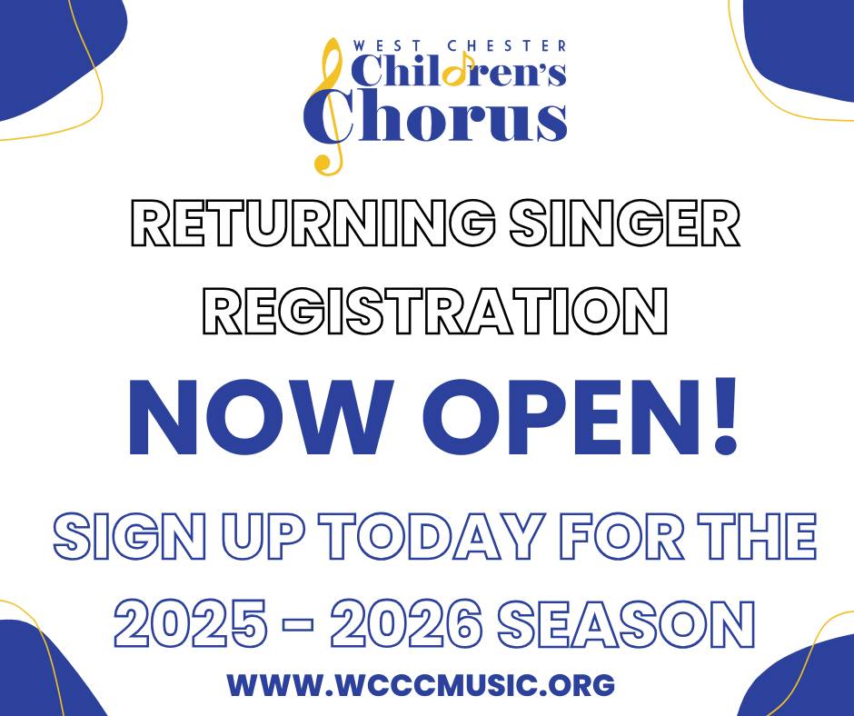 West - Attention all returning singers and families! Registration for ...