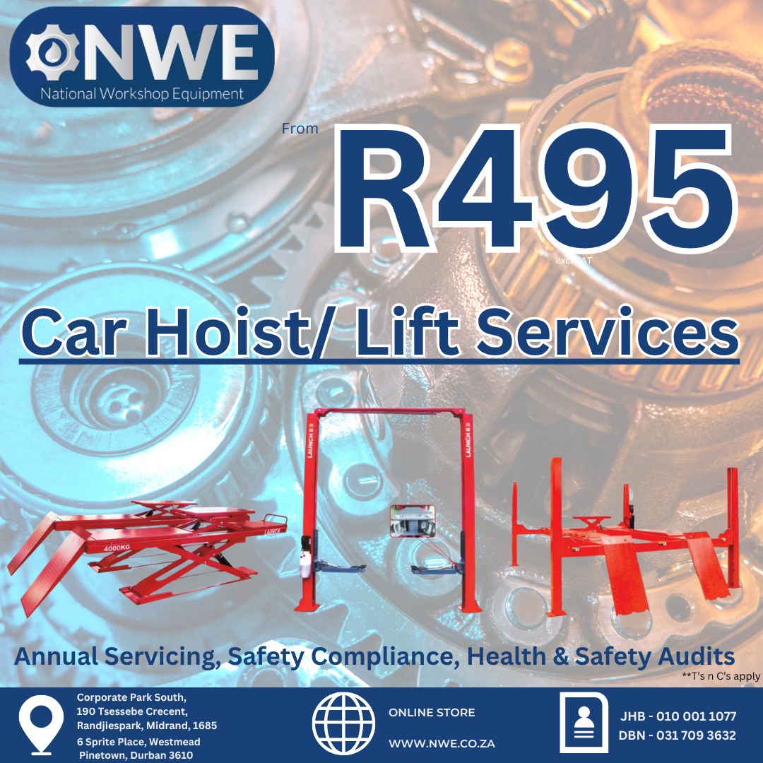 National - 🔧 Keep Your Workshop Safe & Compliant with Annual Car Lift ...