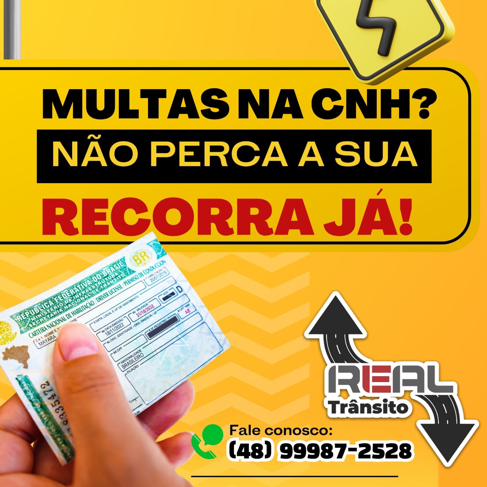 Real - RECURSOS DE MULTAS E PROCESSOS DE SUSPENSÃO DA CNH Resolva seus ...