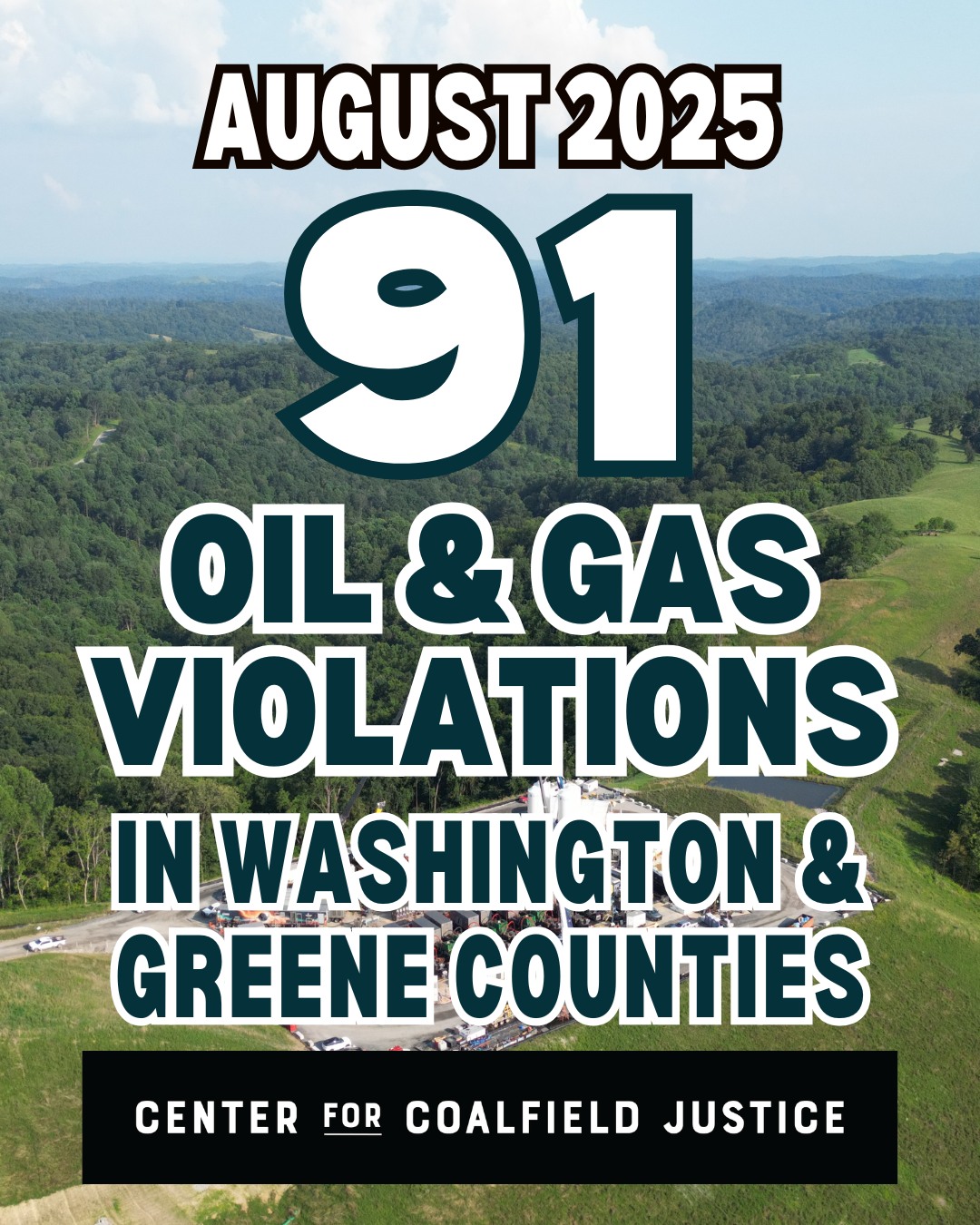 Center - ⚠️ In August, the DEP recorded a total of 91 permit violations ...