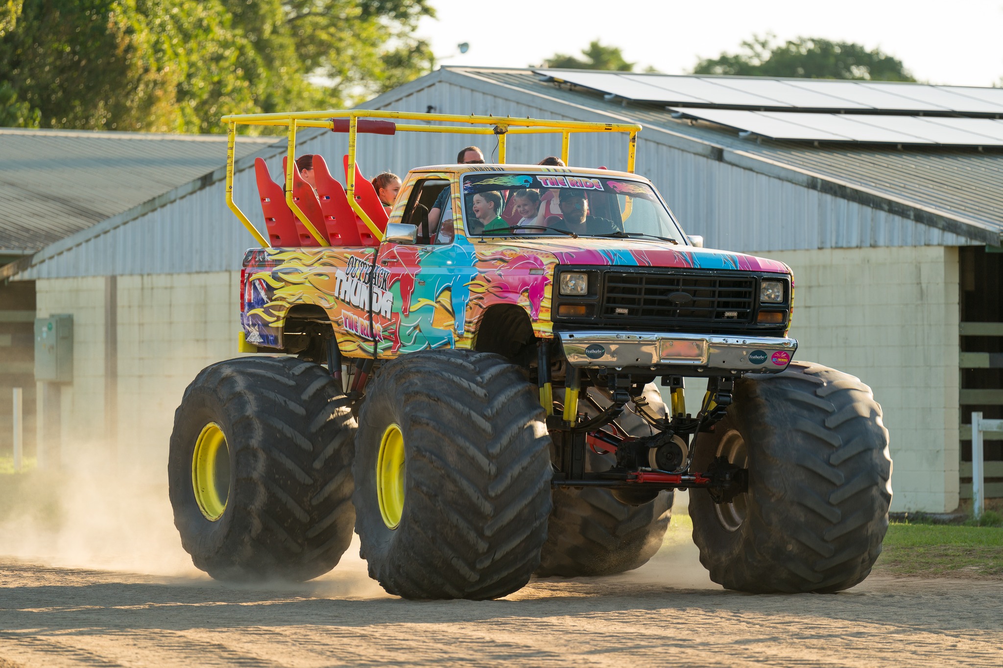 Monster - The rides truck is operating at the event today and these ...
