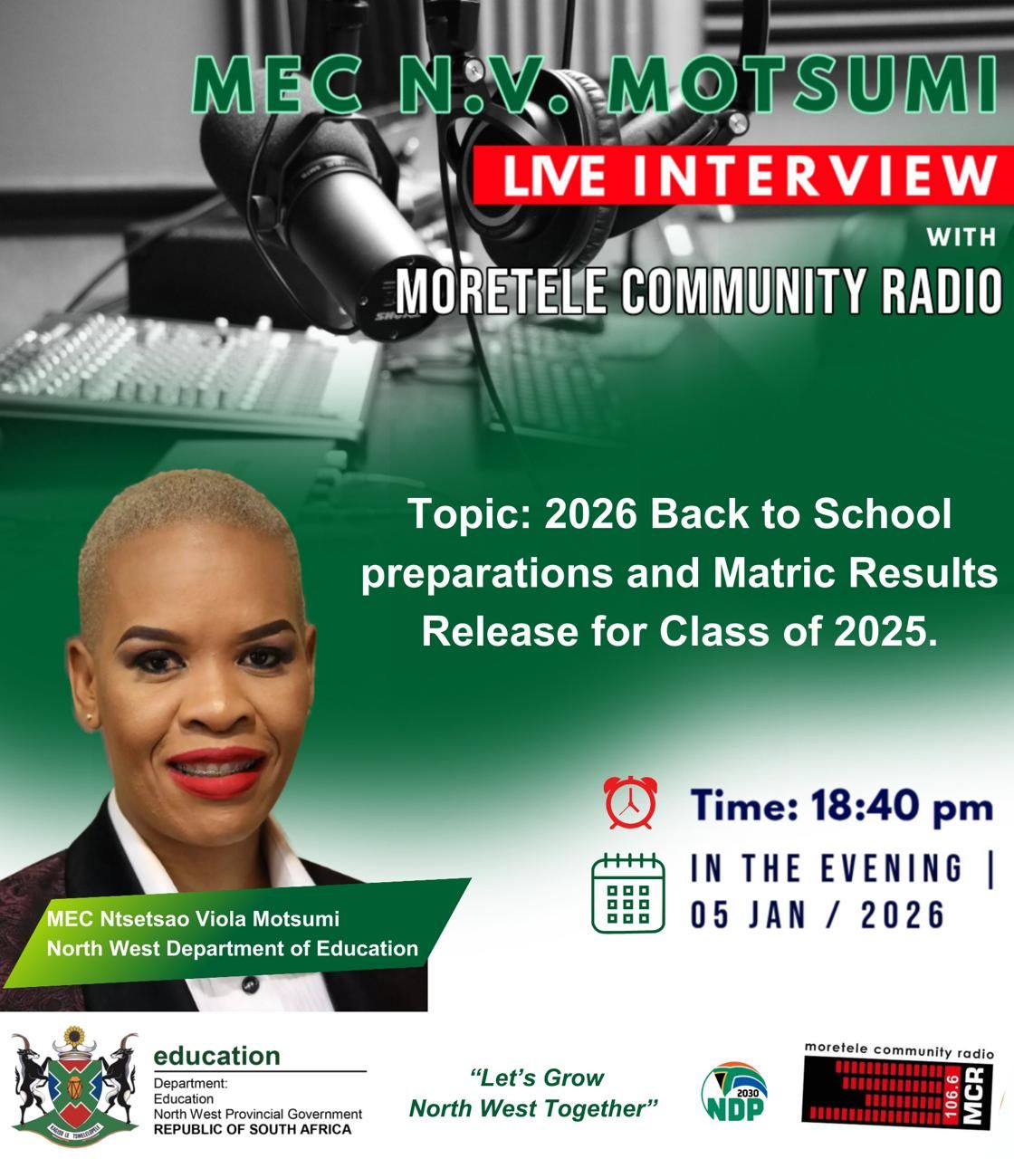 North West Department... - North West Department of Education