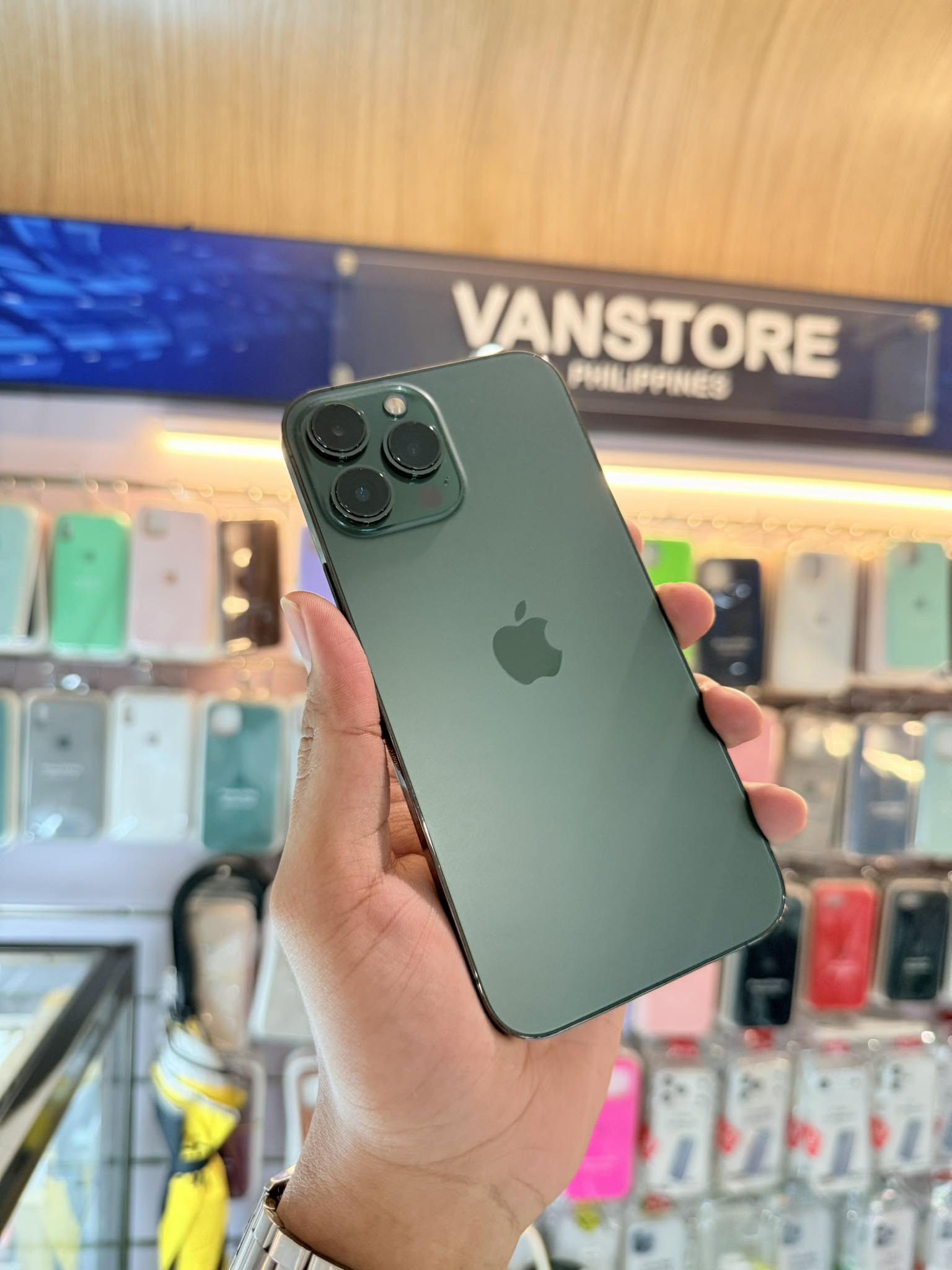 SOLD) Fast Break!!! iPhone 13 Pro Max 128GB Alpine Green (1 Stock 