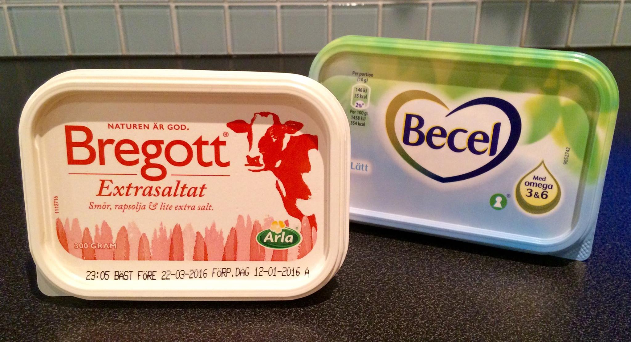 Sappa - I morse snackade vi om smör på smörgåsen här på kontoret. Smör ...