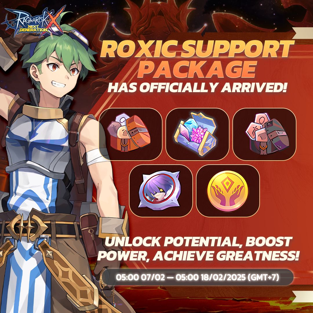 Ragnarok - (ﾉ^ヮ^)ﾉ*:⊹₊ 🎁 𝐑𝐎𝐗𝐈𝐂 𝐒𝐔𝐏𝐏𝐎𝐑𝐓 𝐏𝐀𝐂𝐊𝐀𝐆𝐄 🎁 ⋆・ﾟ Victory awaits ...