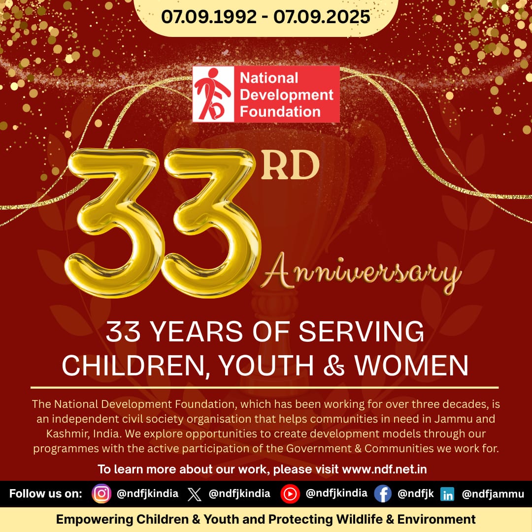 National Development Foundation NDF Jammu J&k