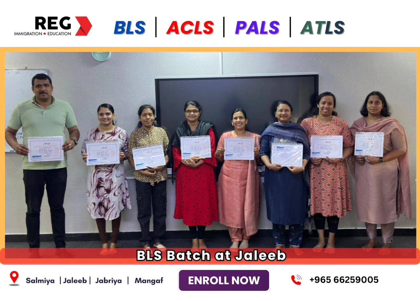 REG - 👏 Congratulations to Our BLS Achievers – Jaleeb... | Facebook