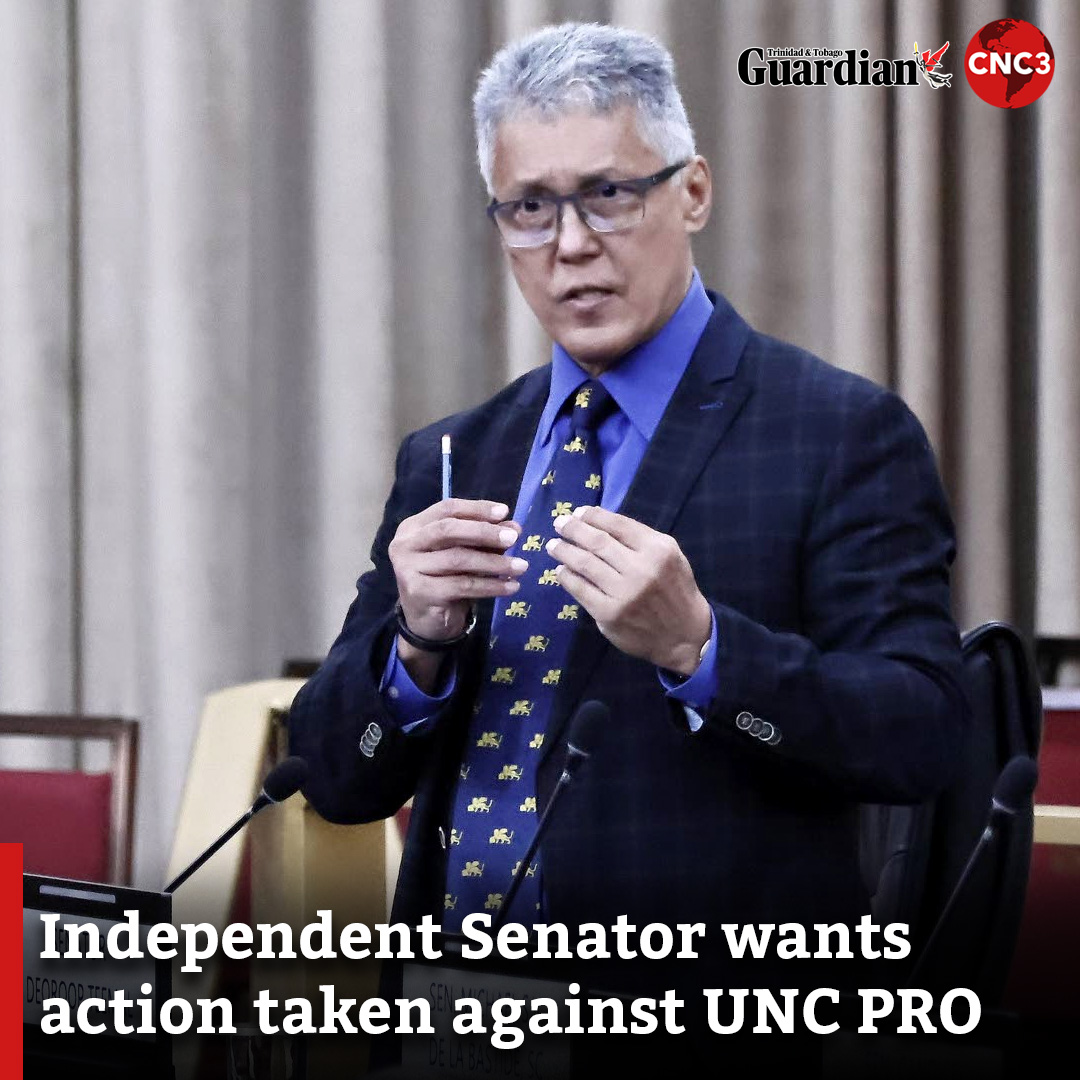 CNC3 - Independent Senator Anthony Vieira says he is contemplating ...