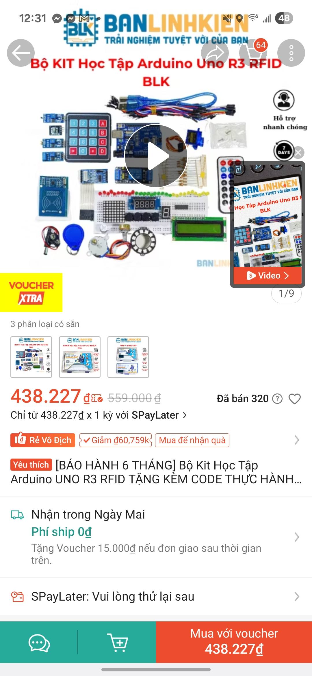 Arduino Việt Nam | Em có bộ kit mua bị hớ muốn pass lại ạ | Facebook