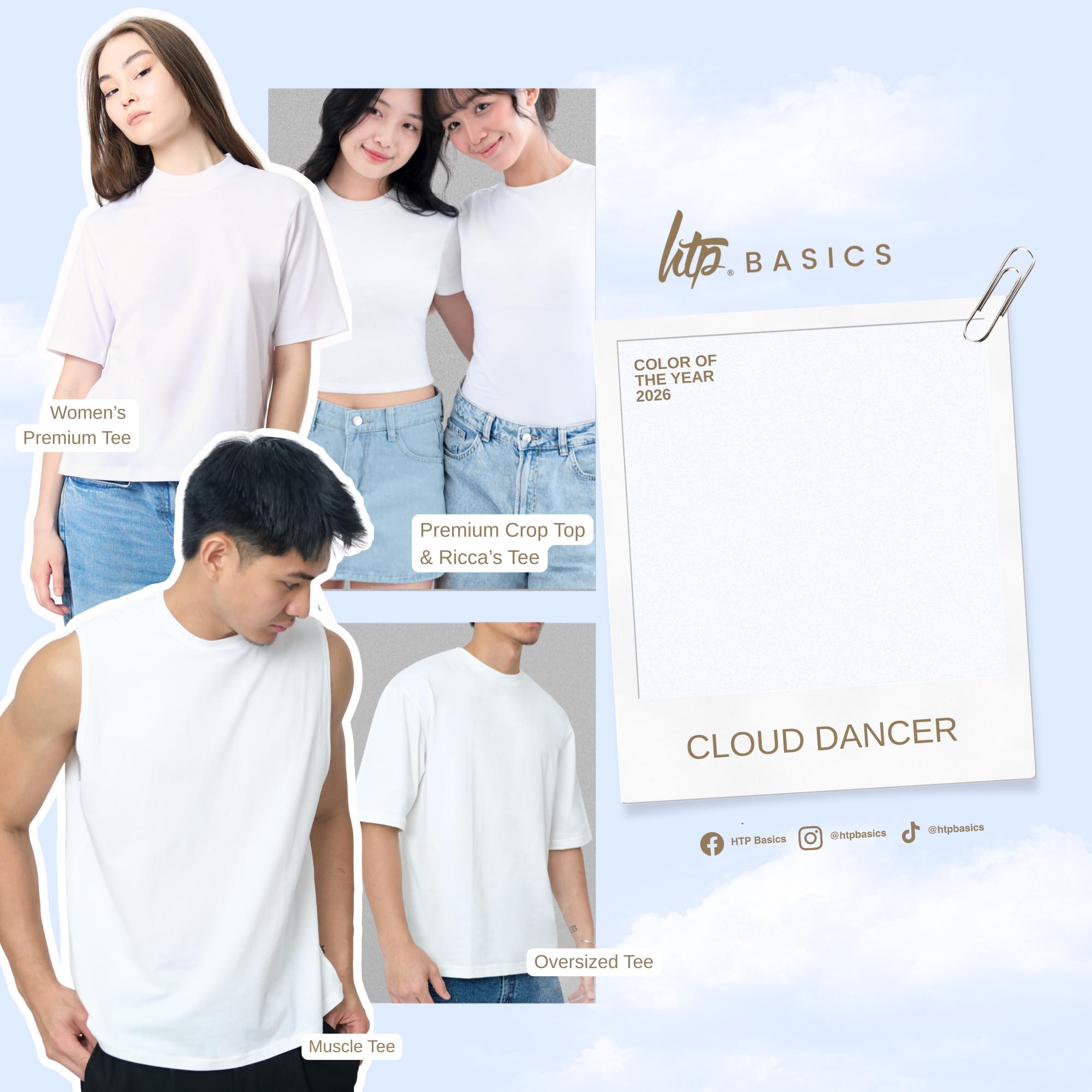 HTP - Starting fresh this 2026. Color of the year 2026: CLOUD DANCER 🤍 ...