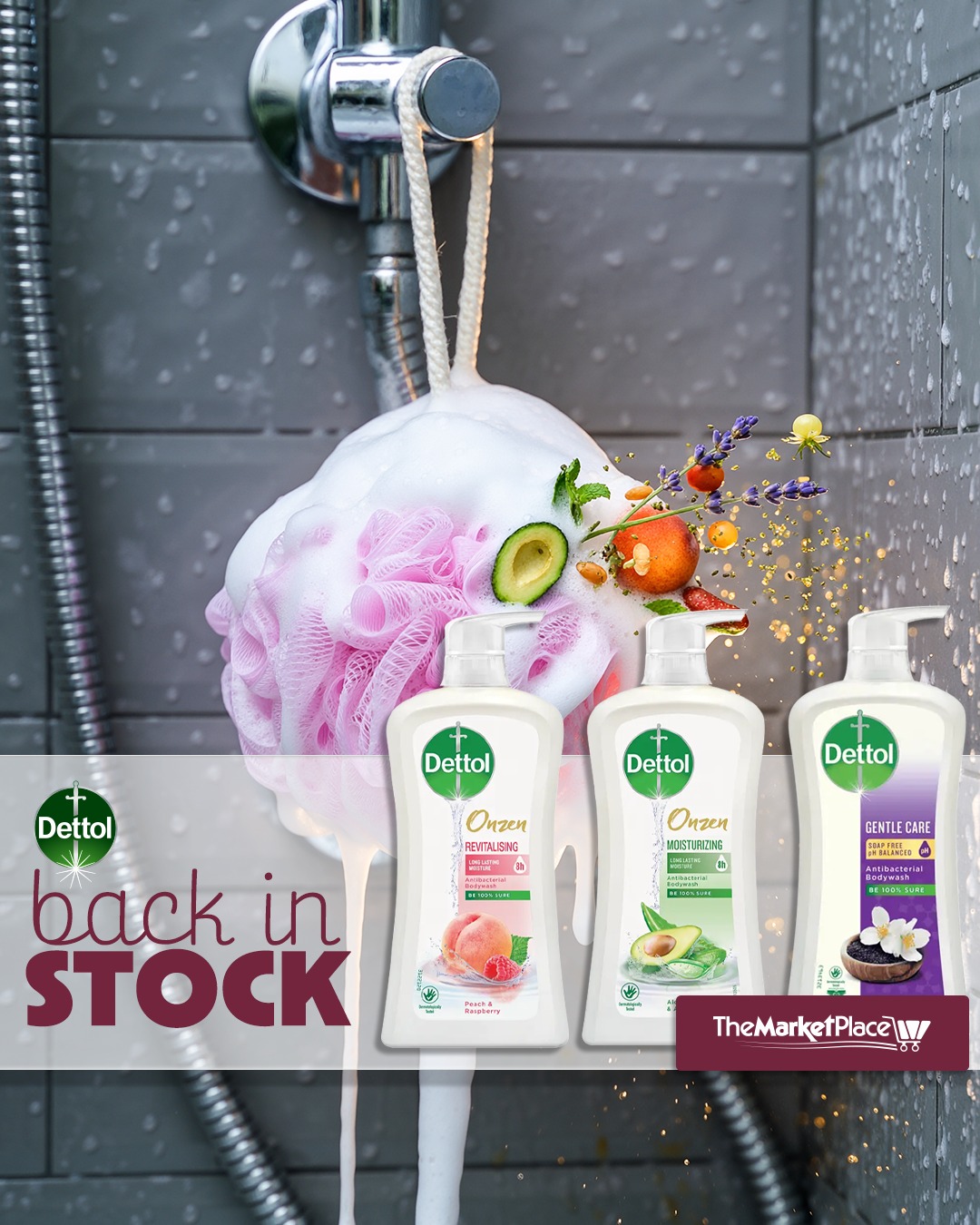 🛒💥 Restocked & Ready to Roll! Dettol Bodywash is back on shelves — the fresh, clean favorite everyone's been waiting for. Stock up now while it's flowing strong in all MarketPlace &